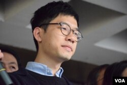 香港立法會議員羅冠聰。（美國之音湯惠芸攝）