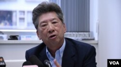 民主思路召集人湯家驊。(美國之音湯惠芸)