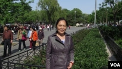 天安門母親運動發言人尤維潔（美國之音）