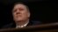 FILE - CIA Director Mike Pompeo testifies before a Senate Intelligence hearing during his nomination process, in Washington, Jan. 12, 2017.