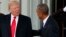 Дональд Трамп и Барак Обама 