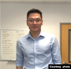 位於美國德州山姆休斯頓州立大學的政治系副教授翁履中(照片提供:翁履中)