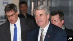 麥金尼2019年1月在北京參加美中經貿副部長級磋商（美聯社）