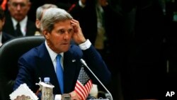 美國國務卿克里出席東盟峰會