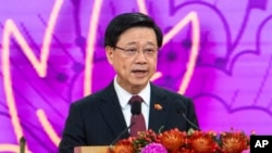 香港特首李家超 (資料照片)