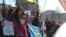 Крымские татары на митинге за Украину
