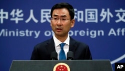 中國外交部發言人耿爽。