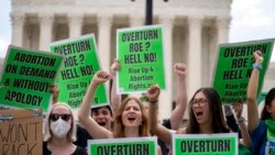 美國最高法院作出歷史性裁決 墮胎不再是聯邦憲法保護的權利