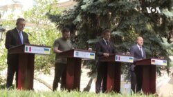 歐盟四國領導人訪問基輔，痛斥俄軍侵烏犯下野蠻暴行