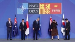 美日韓首腦在北約峰會間歇三邊會晤 對北韓挑釁行為深表關注