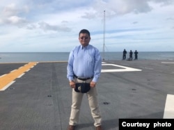 台灣軍事專家施孝瑋。（施孝瑋提供）