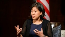 美國貿易代表戴琪會晤中國商務部長王文濤