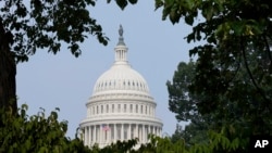 資料照片：美國國會大廈。