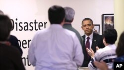 奧巴馬在紅十字會總部