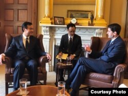 台湾立法院长苏嘉全拜会美国联邦众议院议长保罗瑞安Paul Ryan (台湾驻美代表处)