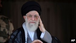 伊朗最高領袖哈梅內伊(資料圖片)