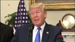 川普總統宣佈支持限制綠卡名額法案 (粵語)