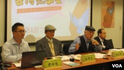 台灣公民團體將持續推動台灣加入世界衛生組織（美國之音張永泰拍攝） 