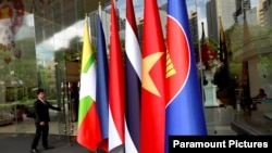 泰國為曼谷舉行的34屆東盟峰會做準備。（2019年6月19日） 