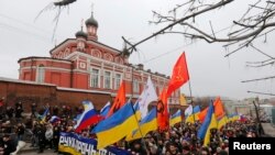 莫斯科在週末舉行反戰示威抗議普京出兵克里米亞