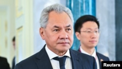 資料照 - 2024年9月12日，俄羅斯安全委員會秘書謝爾蓋·紹伊古在俄羅斯聖彼得堡。