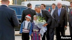 2015年11月15日美国总统奥巴马星期天抵达了土耳其参加G20峰会。