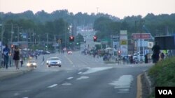 生活处于正常状态下的美国密苏里州的小镇弗格森 (美国之音杨晨拍摄)