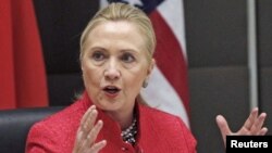 美國國務卿希拉里.克林頓(資料圖片)