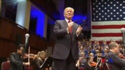 川普誓言支持退役軍人和宗教自由 (粵語)