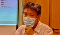 香港理工大學應用社會科學系講師鄒崇銘（美國之音湯惠芸攝）