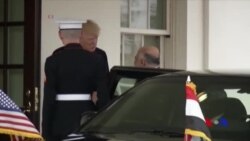 川普總統與伊拉克總理舉行會談(粵語)