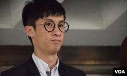 青年新政梁頌恆。(美國之音湯惠芸)