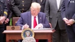 特朗普簽署行政令要求改革警察系統