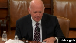 视图截屏 白邦瑞在国会听证上（7月19号） 