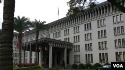 台灣外交部（美國之音申華拍攝）
