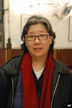 香港人權組織良心之友成員蔡淑芳