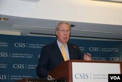 美國在台協會主席薄瑞光 (美國之音鍾辰芳拍攝)