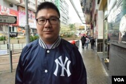 網絡電台主持人、鍵盤戰線前成員辛比。（美國之音湯惠芸攝）