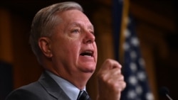 资料照：美国国会参议院司法委员会主席林赛·格雷厄姆参议员（Sen. Lindsey Graham, R-SC）