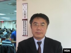 台灣民進黨立委黃偉哲（美國之音張永泰拍攝）