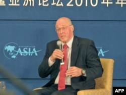 前美国财政部长保尔森（资料照）