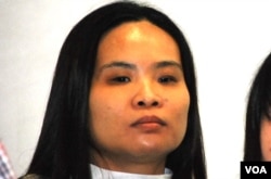 參與和平佔中商討日二的失明人士阿薇表示，希望佔中爭取民主的理念能夠在中國大陸開花結果