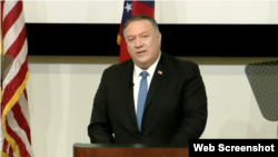 美國國務卿蓬佩奧2020年12月9日在佐治亞理工學院發表 演講