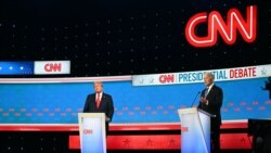 拜登與特朗普的首場電視辯論在美國社媒上引起擔憂與失望