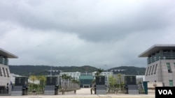 台湾国防部 （美国之音申华拍摄） 