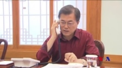 川普與文在寅通話譴責北韓再射導彈