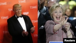 川普與希拉里克林頓