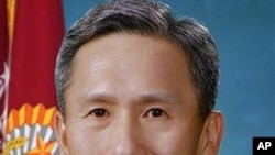 被南韓總統李明博提名接替金泰榮的新任國防部長金寬鎮