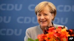 德國總理默克爾。