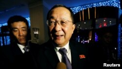 北韓外務相李勇浩。（資料圖片）